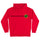 Other Dot Mens Santa Cruz Hoodie Red w/Gold/Green