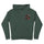 Wave Dot Youth Santa Cruz Hoodie Alpine Green w/Merlot