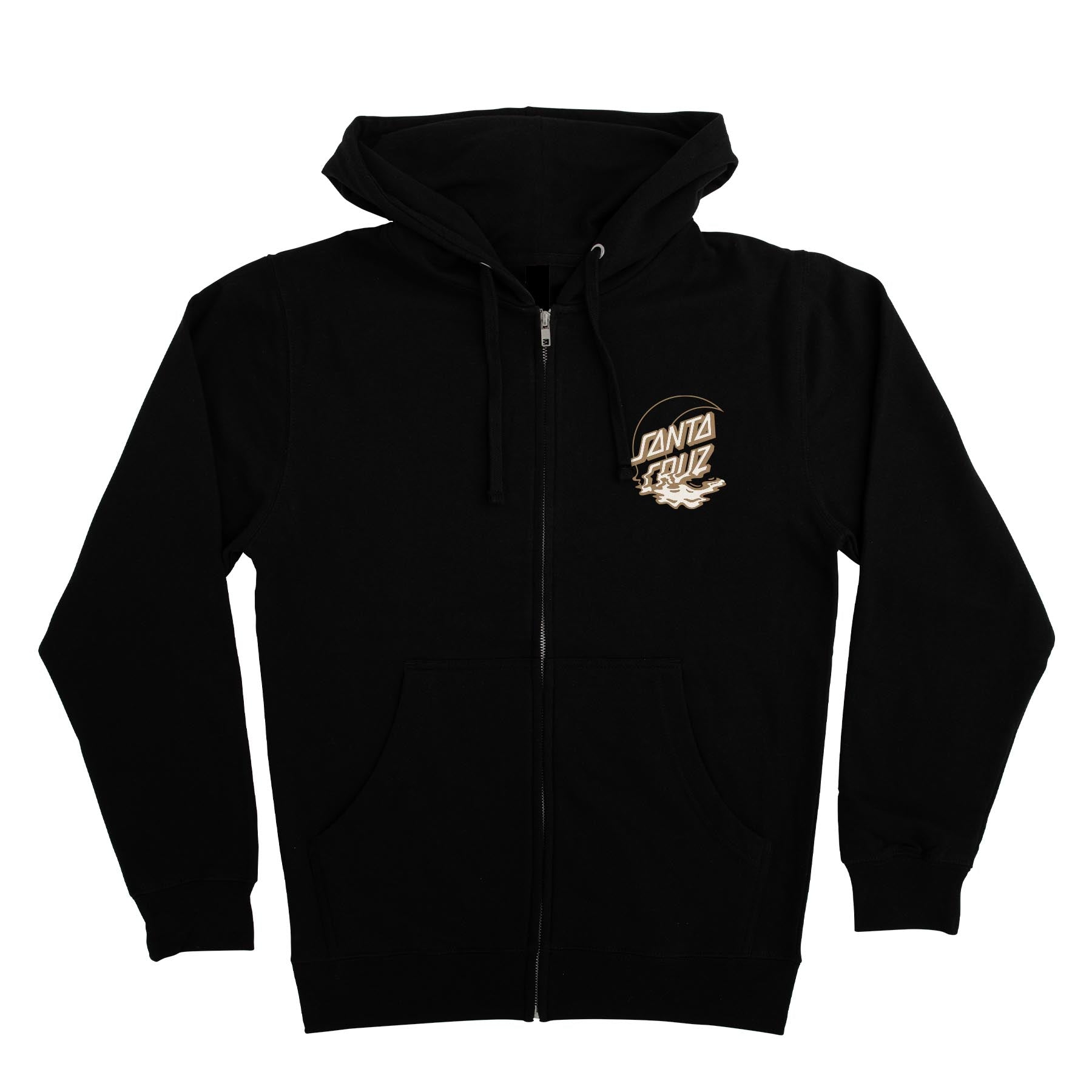 売れ筋商品|||サンタクルーズ パーカー・スウェットシャツ レディース アウター MOON DOT REFLECTION FRONT HOOD - Hoodie - black Moon Dot Reflection Zip Hoodie | Women's Skate Clothing