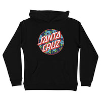Screaming Hibiscus Dot Hoodie | Youth Skate Clothing | Santa Cruz