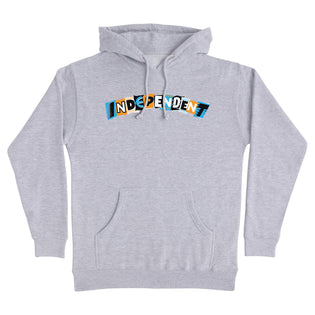 Lance Mountain Ransom Mens Independent Hoodie Grey Hthr