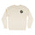 Cruz Embroidered Mens Santa Cruz Crew Neck Sweatshirt Bone