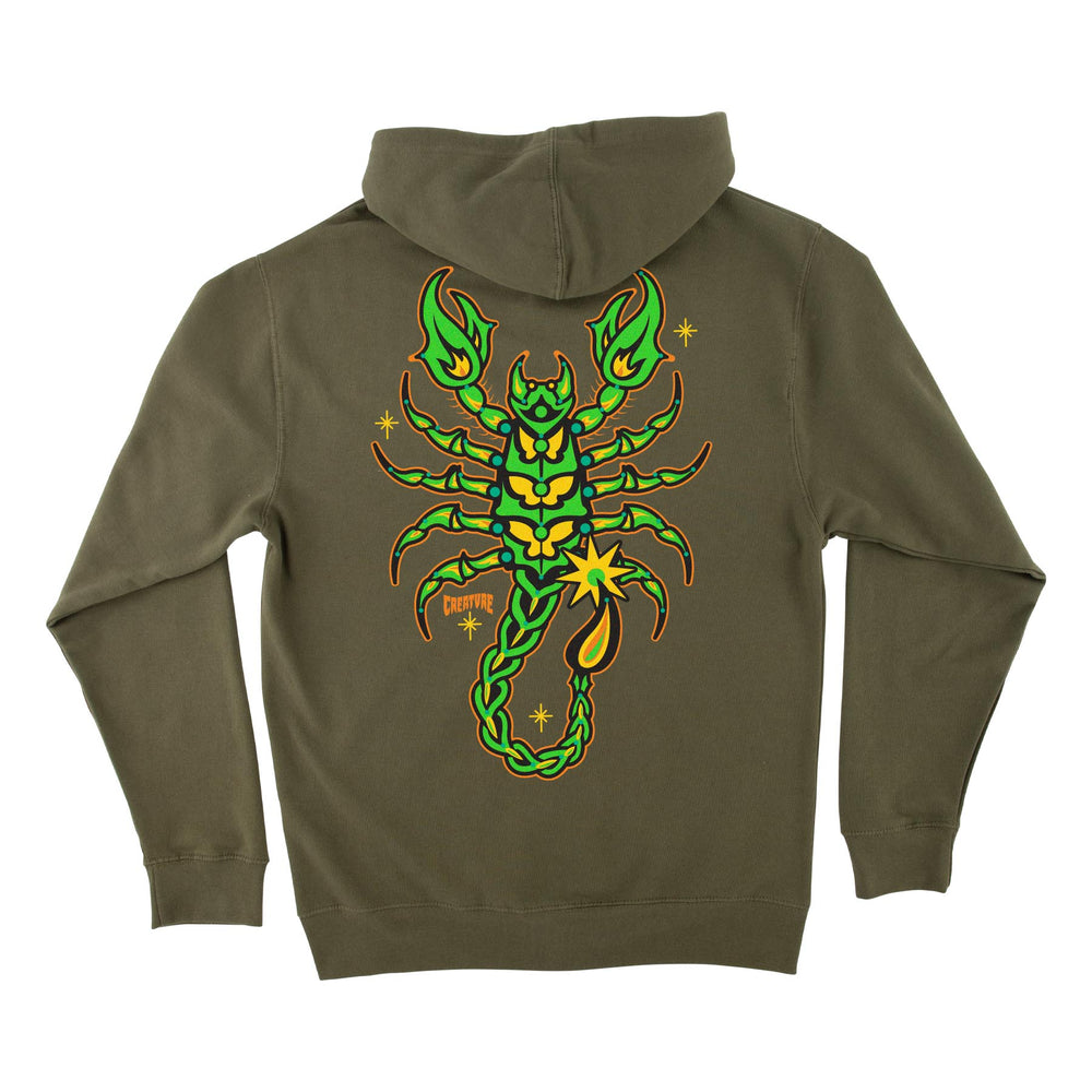 Deadly Sands Zip Hoodie | Men's Skate Clothing | Creature