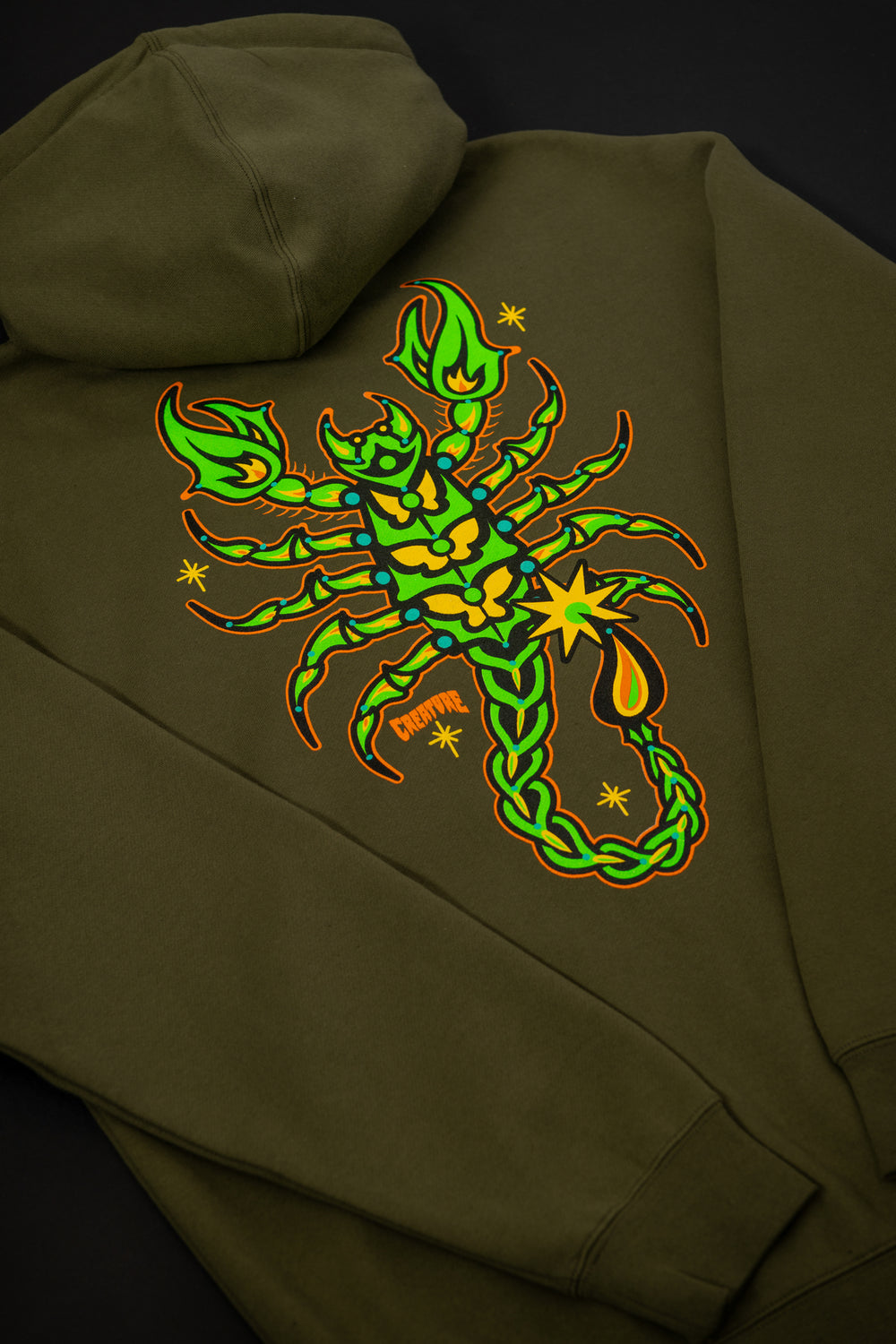 yxngbratz Medusa Hoodie (Green)　S　パーカー fit=scale-down,w=1200
