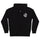 Hand Dot Mens Santa Cruz Zip Hoodie Black
