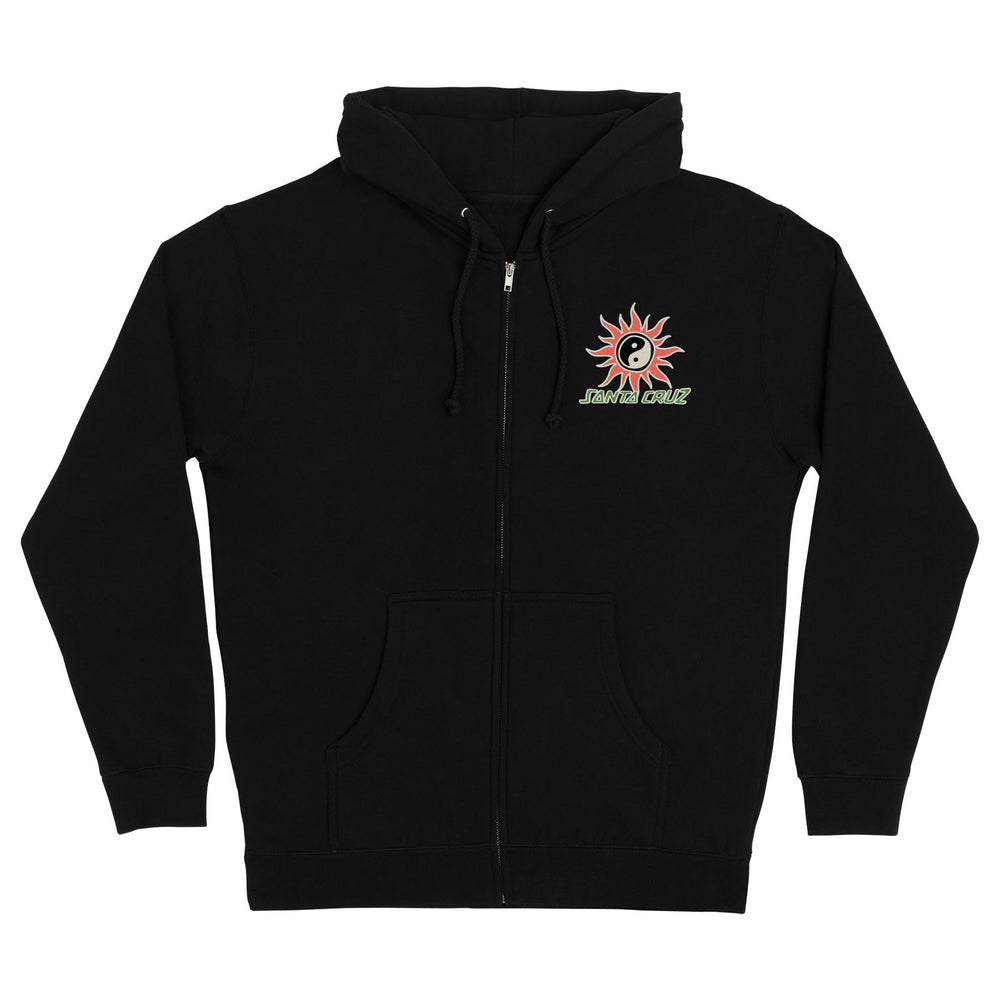 Sol Spiral Zip Hoodie | Men's Skate Clothing | Santa Cruz