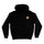 Cruz Embroidered Womens Santa Cruz Hoodie Black