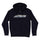 Flame Strip Womens Santa Cruz Zip Hoodie Navy