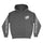 Razor Dot Center Mens Santa Cruz Hoodie Pigment Black