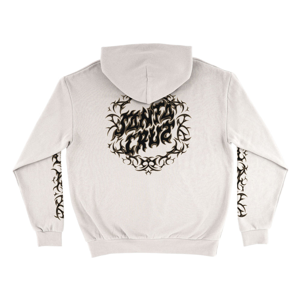 SANTA CRUZ スウェットトレーナー 白黒  SURF SKATE Razor Dot Center Hoodie | Men's Skate Clothing | Santa Cruz