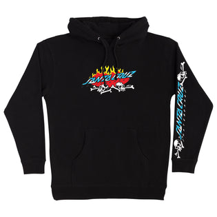 Salba Voodoo Pit Mens Santa Cruz Hoodie Black