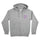 Sun Daze Womens Santa Cruz Zip Hoodie Grey Hthr