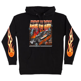 Racing Raw Mens Bronson Hoodie Black