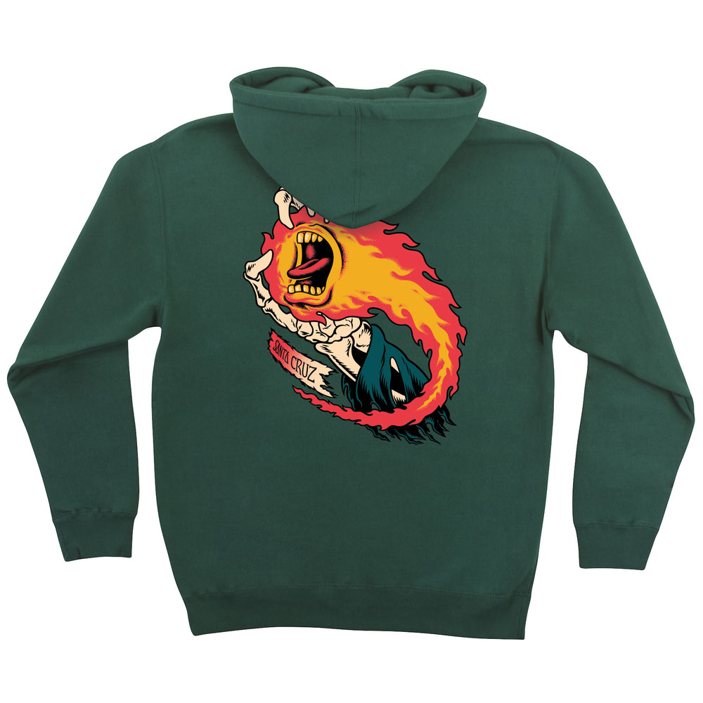 O'Brien Screaming Reaper Hoodie | Men's Skate Clothing | Santa Cruz