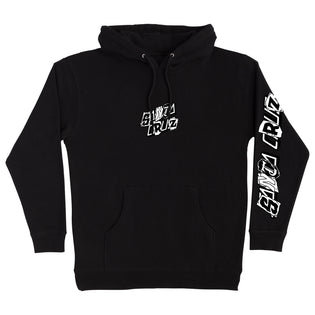 Pay Off Dot Mens Santa Cruz Hoodie Black