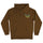 Hallucination Beast Mens Creature Hoodie Brown