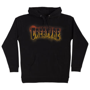 Midnight Logo Mens Creature Hoodie Black