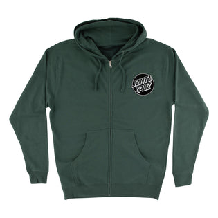 Thermal Hand Mens Santa Cruz Zip Hoodie Alpine Green