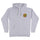 Tie Dye Dot Chest Pullover Hoodie Santa Cruz Mens Sweatshirt Grey Hthr