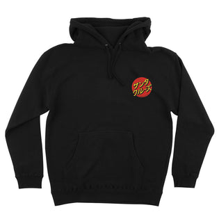 Katakana Dot Mens Santa Cruz Hoodie Black