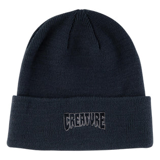 Logo Outline Creature Beanie Black