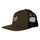 Cruz Embroidered Santa Cruz Trucker Hat Olive/Black