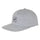 Cruz Label Snapback Santa Cruz Hat Hthr Grey w/White/Silver