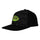 Crash & Burn Snapback Creature Hat Black