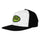 Crash & Burn Snapback Creature Hat White/Black