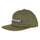 Bar Logo Snapback Independent Hat Army Green