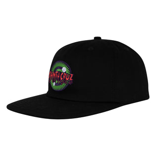 Roskopp Iris Snapback Santa Cruz Hat Black