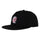 Mini Moon Dot Snapback Santa Cruz Womens Hat Black