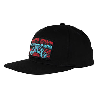 Screaming Connect Snapback Santa Cruz Hat Black