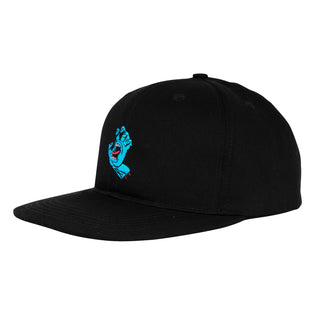 Screaming Hand Snapback Santa Cruz Hat Black