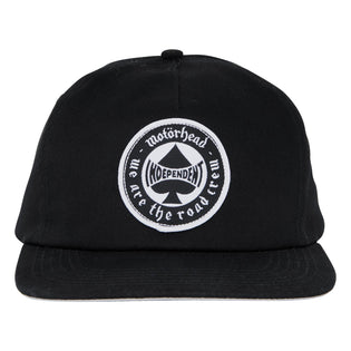 Motörhead Spade Independent Snapback Hat Black