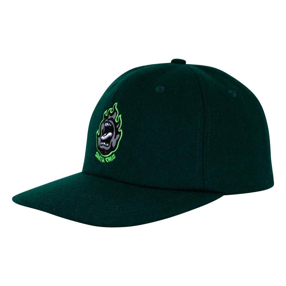 Screaming Fire Snapback | Skate Headwear | Santa Cruz