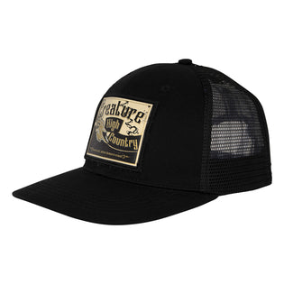High Country Creature Trucker Hat Black