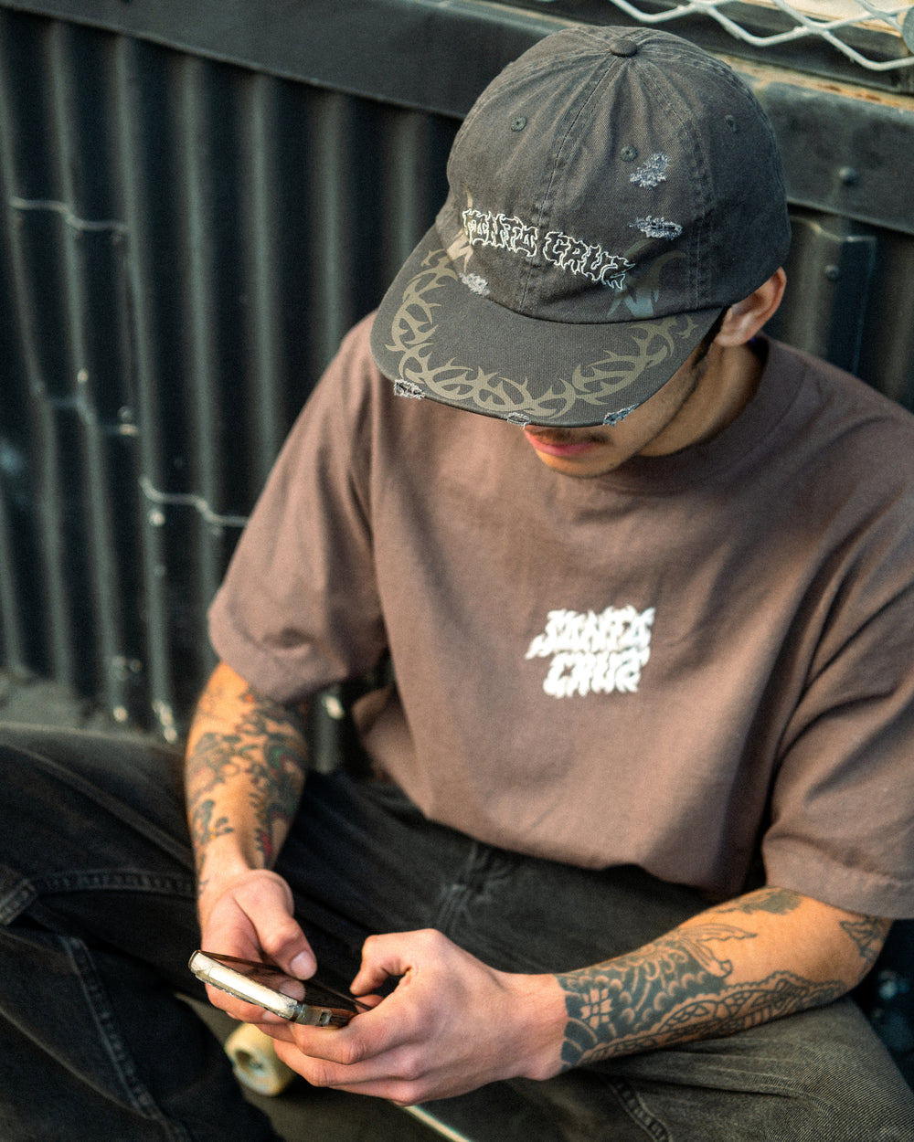 Razor Arch Strip Snapback | Skate Headwear | Santa Cruz