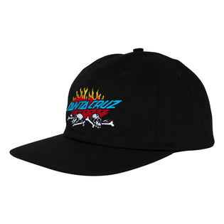 Salba Voodoo Pit Santa Cruz Snapback Hat Black