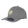 Opus Dot Embroidered Snapback Santa Cruz Hat Grey w/Yellow