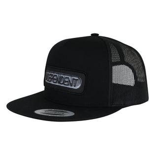 Sand Cast Snapback Independent Hat Black