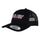 Big Strip Snapback Santa Cruz Hat Black