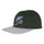 Pay Off Stack Strip Santa Cruz Snapback Hat Forest/Grey