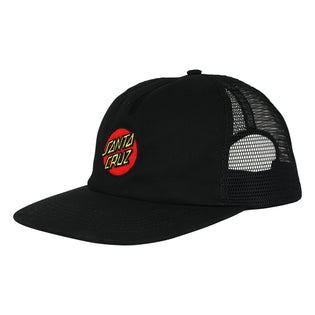 Cruz Embroidered Santa Cruz Snapback Hat Black