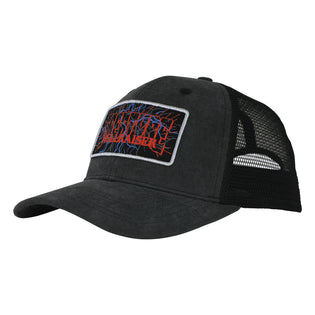 Hellraiser Snapback Creature Hat Black Denim