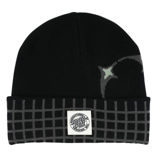 MFG Vector Santa Cruz Long Shoreman Beanie Black
