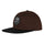 Rat Race Independent Snapback Hat Dk Brown/Black
