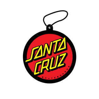 Classic Dot Air Freshener Santa Cruz Black