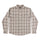 Belmont Mens Independent Longsleeve Flannel Shirt Concrete
