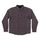 Belmont Mens Independent Longsleeve Flannel Shirt Grey/Red/Black